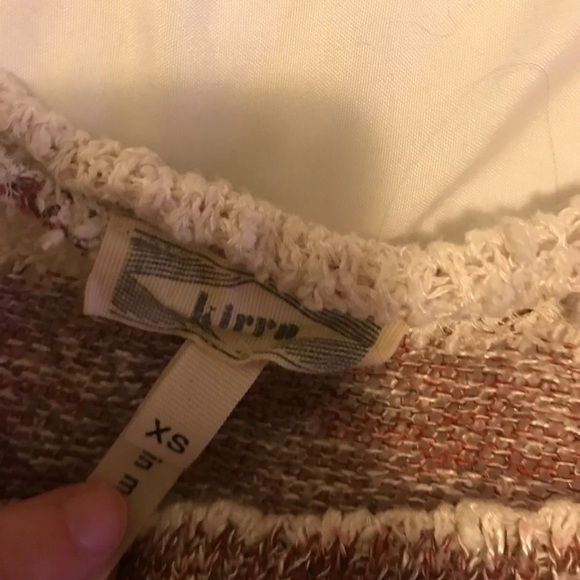 Red and white striped sweater - Picture 2 of 2